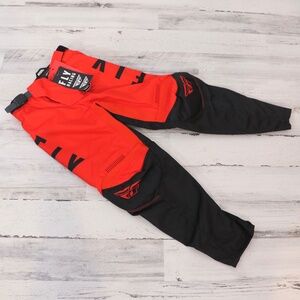 Fly Racing F-16 Youth Pants -Red/Black- Youth 24 - NEW